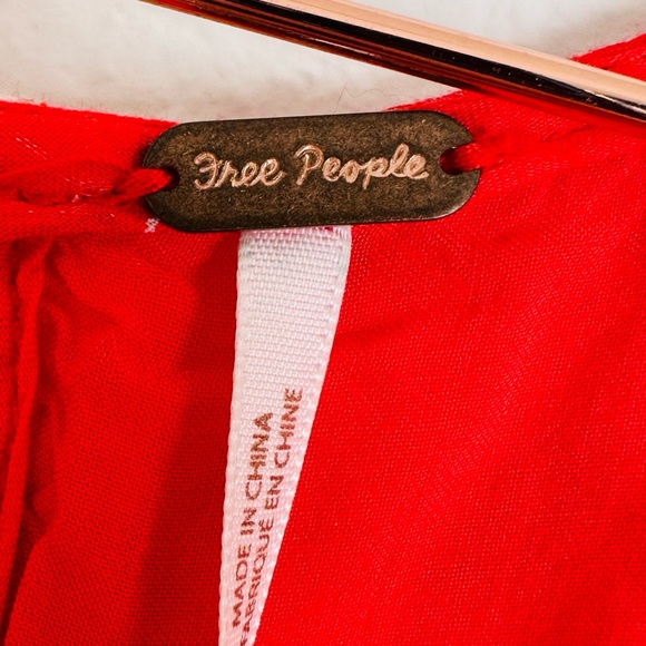 New Free People Eyes On You Floral Print Mini Dress Lined Pockets - Picture 7 of 9